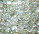 Crystal Clear Irid Glass Gems