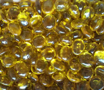 Crystal Yellow Small Glass Gems